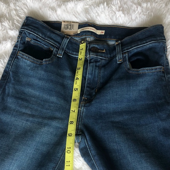 🔴SOLD🔴Levi’s 710 Super Skinny Mid Rise Jeans - Picture 10 of 13